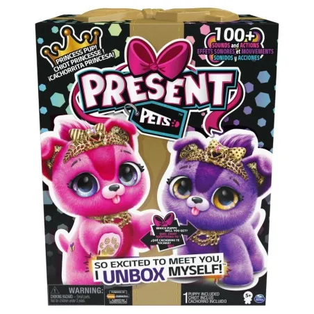 PRESENT PETS INTERAKTYWNA BŁYSZCZĄCA KSIĘŻNICZKA 5+ - Spin Master