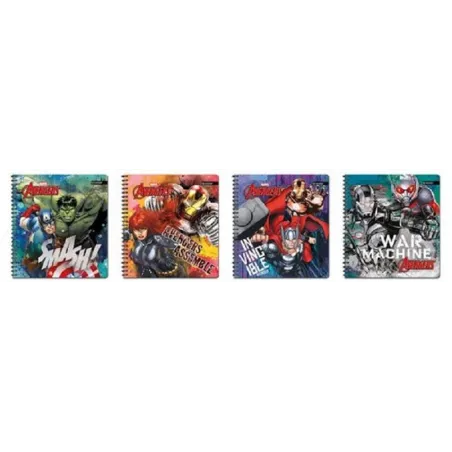 Kołonotatnik 80 Kartek A6 Marvel Avengers Kołonotatnik 80 Kartek A6 Marvel Avengers