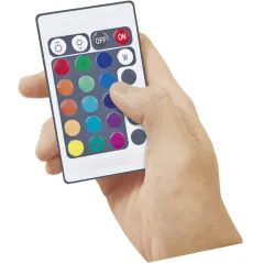 OPRAWA ŚCIENNA SUFITOWA KINKIET LED COLOR + WHITE SQARE 19W Z PILOTEM OSRAM - Osram