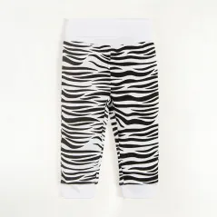 ZEBRA KOMPLET NIEMOWLĘCY. BODY Z DŁUGIM RĘKAWEM + CZAPKA + PÓŁŚPIOCHY ROZMIAR 68 - Cool Club