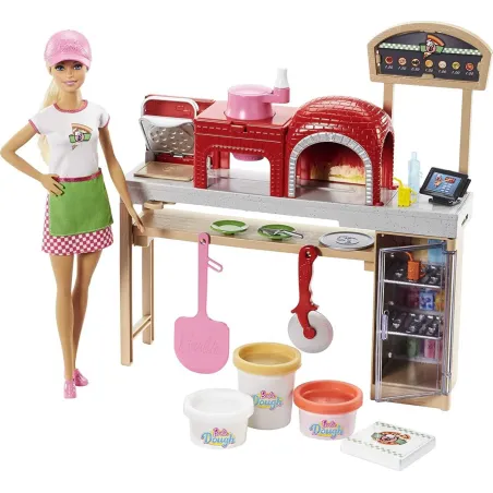 Barbie Pizzeria Lalka Z Akcesoriami 3+