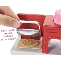 BARBIE PIZZERIA LALKA Z AKCESORIAMI 3+
