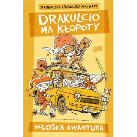 DRAKULCIO MA KŁOPOTY. WŁOSKA AWANTURA Magdalena Pinkwart - Akapit Press
