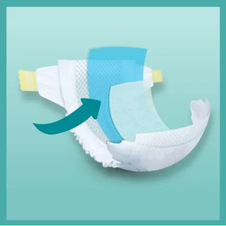 Pieluchy Pampers New Baby-Dry 2 Mini 3-6 Kg 76 Szt.
