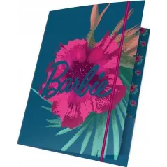 TECZKA Z GUMKĄ BARBIE A4 - Paso