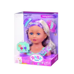 GŁOWA DO STYLIZACJI Z 24 AKCESORIAMI BABY BORN SIOSTRZYCZKA WRÓŻKA 3+ - Zapf Creation