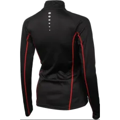 Bluza Damska Biegowa Warmracer W Czarno Czerwona Rozmiar M Spokey