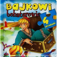 BAJKOWI BOHATEROWIE. 4 UKŁADANKI Anna Wiśniewska - Olesiejuk