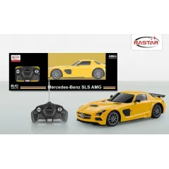 MERCEDES BENZ SLS AMG SAMOCHÓD ZDALNIE STEROWANY 1:18 RASTAR 6+ II GATUNEK