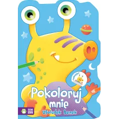 POKOLORUJ MNIE UFOLUDEK BENEK 4+ - Zielona Sowa