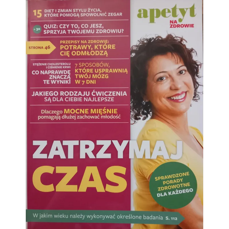 ZATRZYMAJ CZAS. APETYT NA ZDROWIE - Tarsago Polska