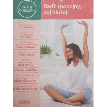Bądź Spokojny, Żyj Dłużej! Zadbaj O Zdrowie Bądź Spokojny, Żyj Dłużej! Zadbaj O Zdrowie
