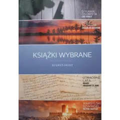 KSIĄŻKI WYBRANE: SPRAWA OSOBISTA, POZA SŁOWAMI, UTRACONE LATA, MARSYLSKI SZWINDEL Lee Child, Charles Martin, Mary Higgins ...