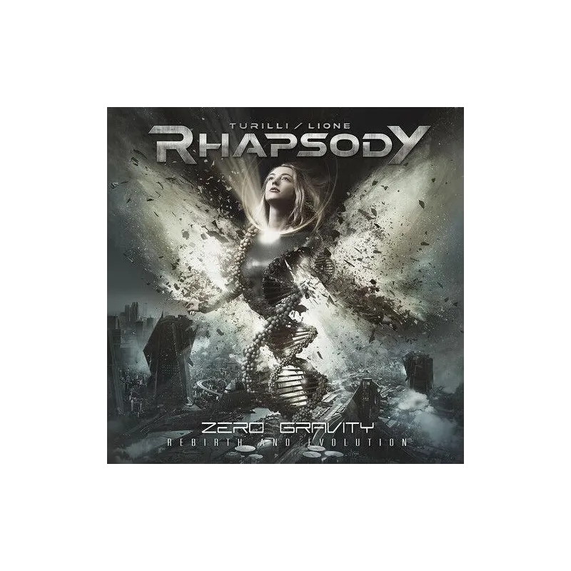 RHAPSODY ZERO GRAVITY REBIRTH AND EVOLUTION CD - Mystic Production