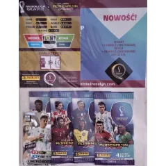 ZESTAW UZUPEŁNIAJĄCY 18 KART FIFA WORLD 2022 - Panini