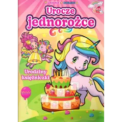 UROCZE JEDNOROŻCE URODZINY KSIĘŻNICZKI ZADANIA NAKLEJKI - Olesiejuk
