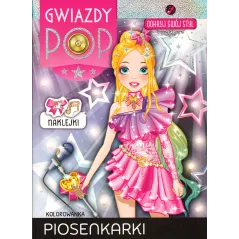 GWIAZDY POP ODKRYJ SWÓJ STYL KOLOROWANKA PIOSENKARKI - Olesiejuk