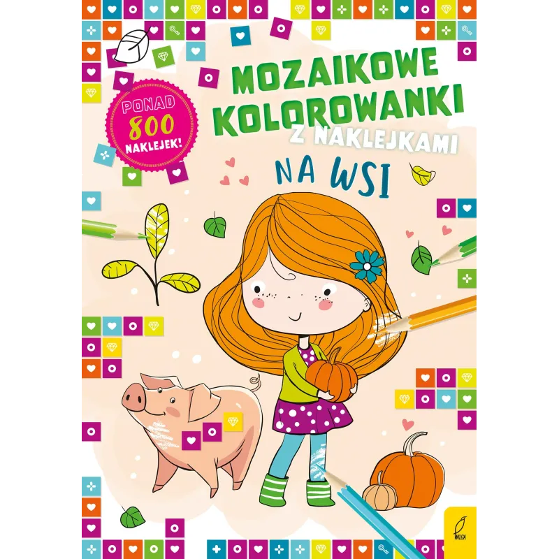 NA WSI MOZAIKOWE KOLOROWANKI - Wilga