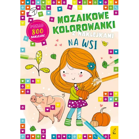 Na Wsi Mozaikowe Kolorowanki