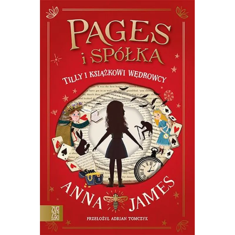 TILLY I KSIĄŻKOWI WĘDROWCY Anna James - Zygzaki