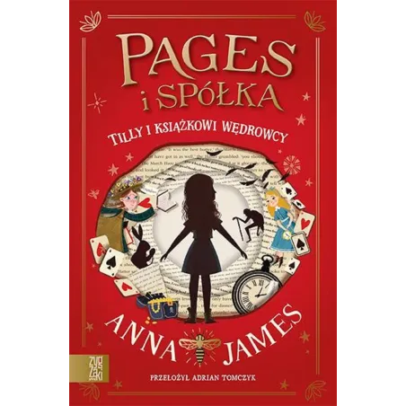 TILLY I KSIĄŻKOWI WĘDROWCY Anna James - Zygzaki