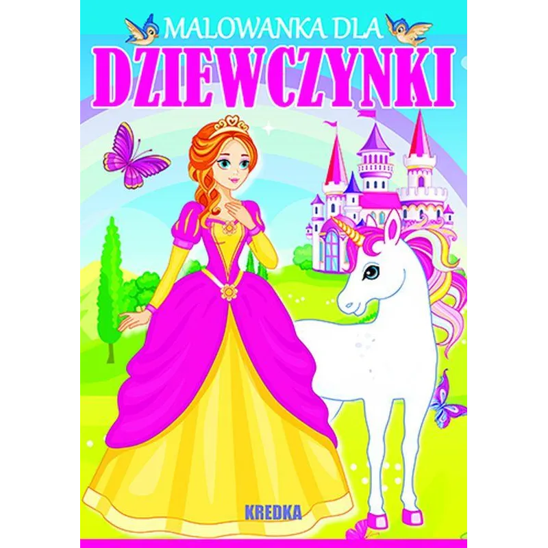 MALOWANKA DLA DZIEWCZYNKI - Books and Fun