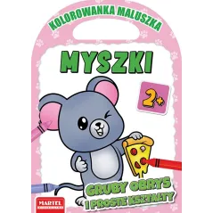 MYSZKI. KOLOROWANKA MALUSZKA Hubert Włodarczyk 2+ - Martel