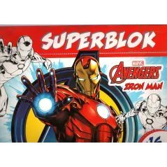 SUPERBLOK MARVEL AVENGERS IRON MAN - Olesiejuk