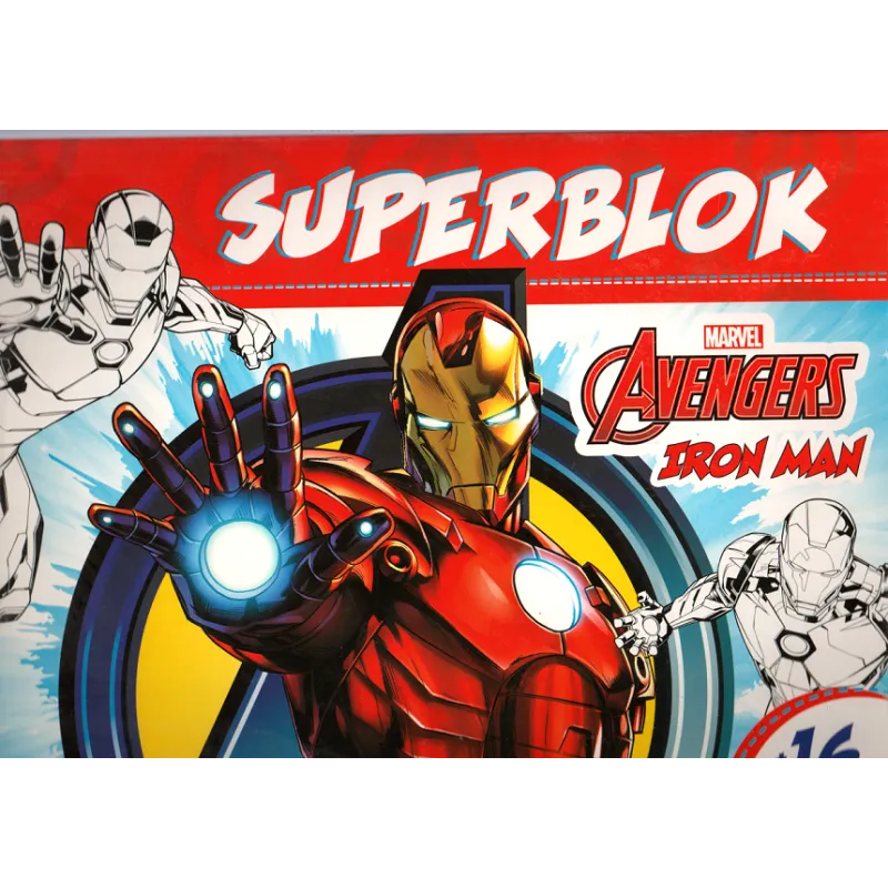 SUPERBLOK MARVEL AVENGERS IRON MAN - Olesiejuk