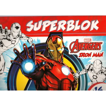 SUPERBLOK MARVEL AVENGERS IRON MAN - Olesiejuk