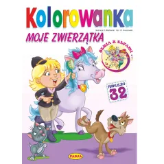 MOJE ZWIERZĄTKA KOLOROWANKA - Pasja