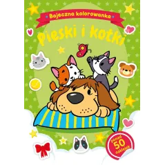 PIESKI I KOTKI BAJECZNA KOLOROWANKA - Olesiejuk
