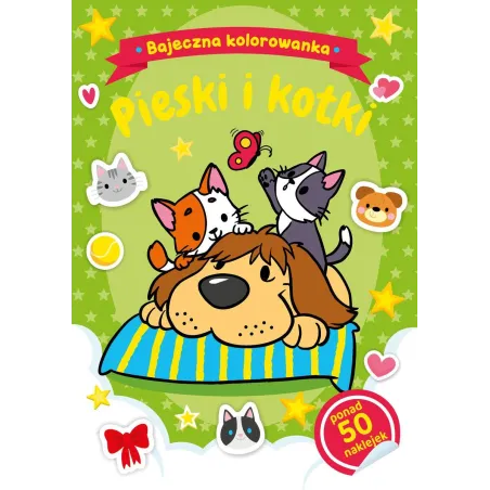 PIESKI I KOTKI BAJECZNA KOLOROWANKA - Olesiejuk
