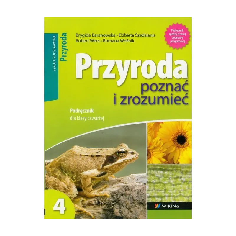 PRZYRODA 4. POZNAĆ I ZROZUMIEĆ. PODRĘCZNIK - Wiking