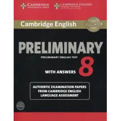 PRELIMINARY 8 STUDENTS BOOK WITH ANSWERS + 2 X CD - Cambridge University Press