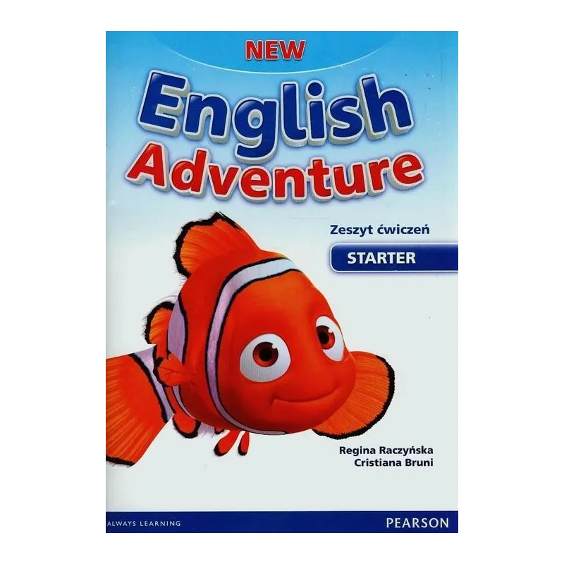NEW ENGLISH ADVENTURE STARTER ZESZYT ĆWICZEŃ Z PŁYTĄ CD - Pearson