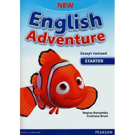 NEW ENGLISH ADVENTURE STARTER ZESZYT ĆWICZEŃ Z PŁYTĄ CD - Pearson