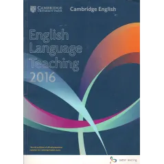 ENGLISH LANGUAGE TEACHING 2016 - Cambridge University Press