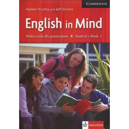 ENGLISH IN MIND 1 STUDENTS BOOK Herbert Puchta, Jeff Stranks - Cambridge University Press