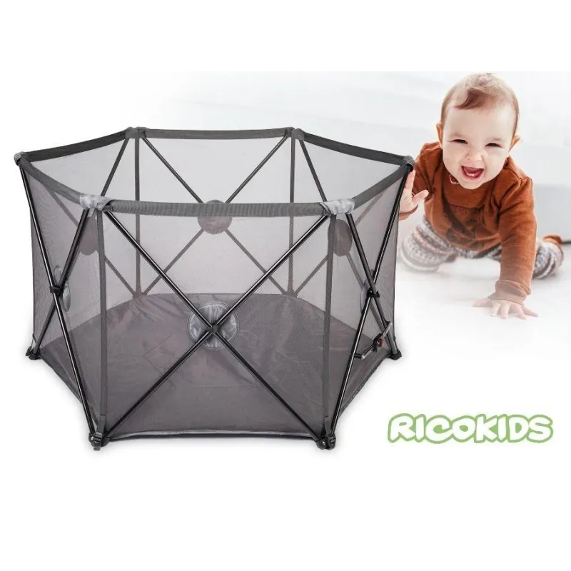 KOJEC SKŁADANY XXL PRZENOŚNY + TORBA RICOKIDS 142 X 76 CM