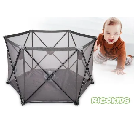 KOJEC SKŁADANY XXL PRZENOŚNY + TORBA RICOKIDS 142 X 76 CM