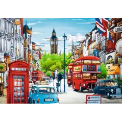 ULICA W LONDYNIE PUZZLE 1000 ELEMENTÓW - Trefl