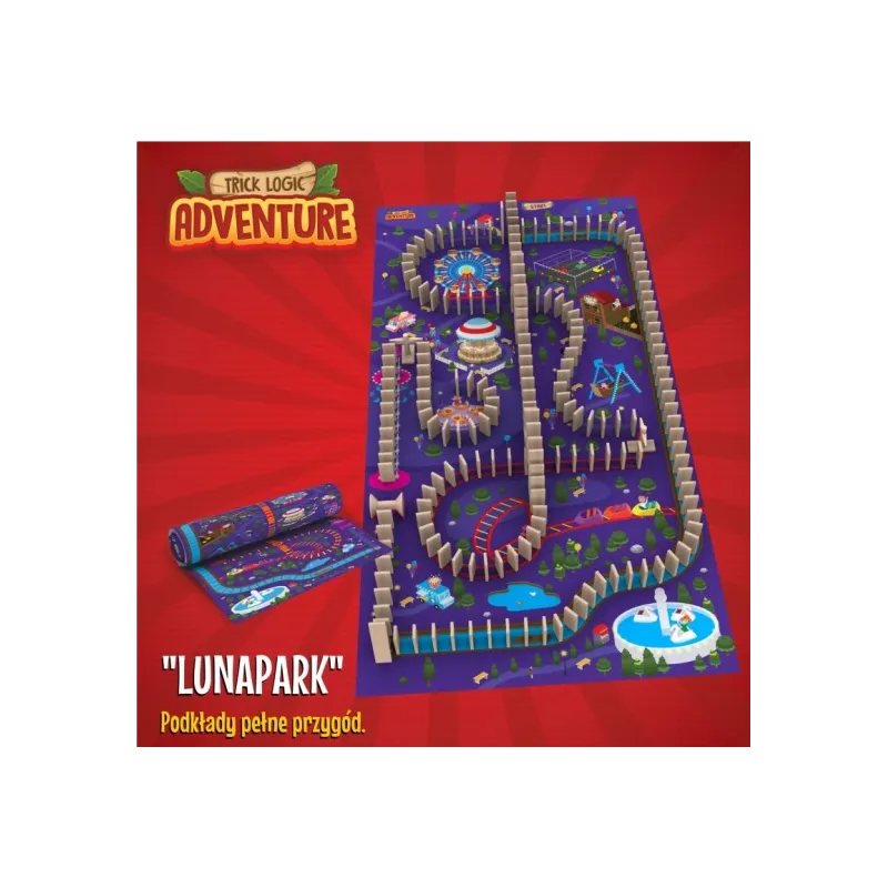 ELASTYCZNY PODKŁAD DO UKŁADANIA PŁYTEK TRICK LOGIC120 x 60 WESOŁE MIASTECZKO - Trick Logic