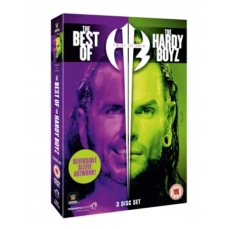 WWE TWIST OF FATE - THE BEST OF THE HARDY BOYZ 3 X DVD 15+ - Fremantle Home Entertainment