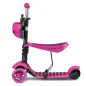 Hulajnoga Trójkołowa Balansowa Z Siedziskiem 2W1 Led Ricokids Buggy 3-6 Lat