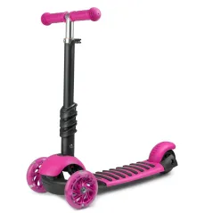 HULAJNOGA TRÓJKOŁOWA BALANSOWA Z SIEDZISKIEM 2W1 LED RICOKIDS BUGGY 3-6 LAT