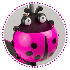 HULAJNOGA TRÓJKOŁOWA BALANSOWA Z SIEDZISKIEM 2W1 LED RICOKIDS BUGGY 3-6 LAT