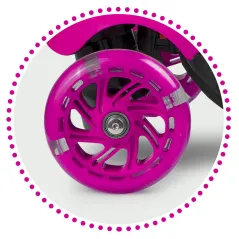 HULAJNOGA TRÓJKOŁOWA BALANSOWA Z SIEDZISKIEM 2W1 LED RICOKIDS BUGGY 3-6 LAT