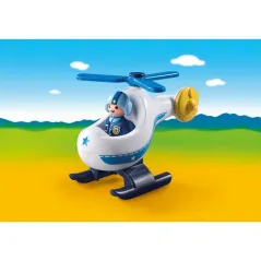 Helikopter Policyjny Playmobil 1-2-3 9383