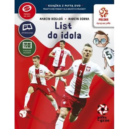 List Do Idola Piłka W Grze Pzpn + Dvd Marcin Rosłoń List Do Idola Piłka W Grze Pzpn + Dvd Marcin Rosłoń